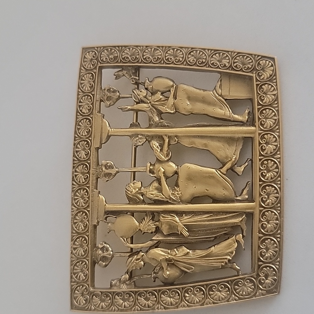 Museum of Fine Arts Roman Greek Drama Brooche